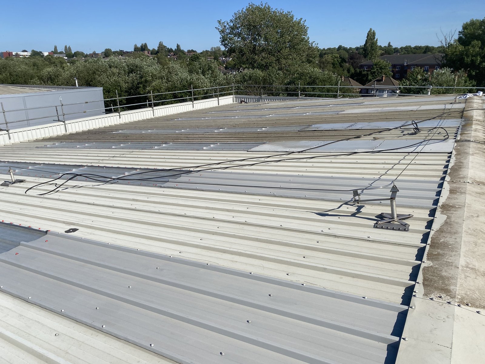 Industrial roof repair