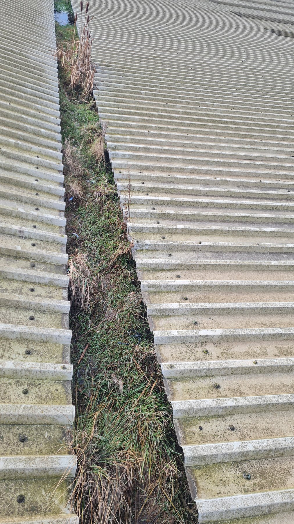 Why they fail: silt held against the joints