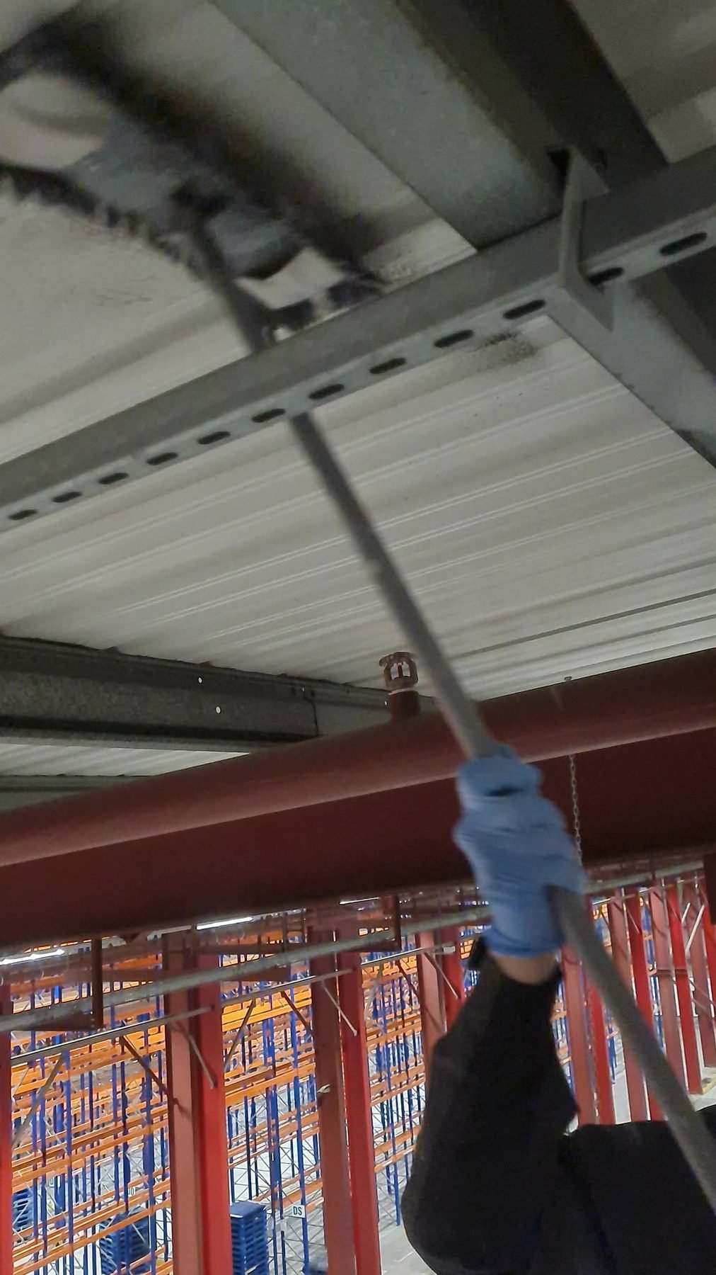 Warehouse cleaning